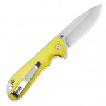 Ozark Trail 3.3" inch Blade Length Pocket Knives Green Yellow White