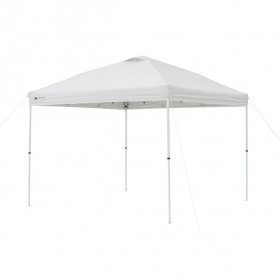 Ozark Trail 10'x 10'Simple Push Straight Leg Instant Canopy (100 Sq. ft.)