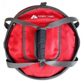 Ozark Trail 50 Can Collapsible Soft-Sided Cooler,Red