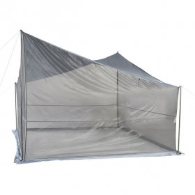 Ozark Trail Tarp Shelter,9' x 9' with UV Protection and Roll-up Screen Walls