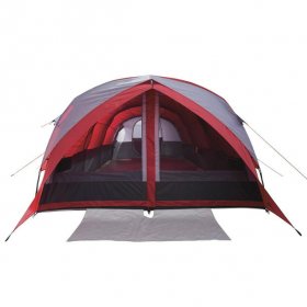 Ozark Trail 10-Person Tunnel Tent,with Vestibule for Gear Storage