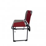 Ozark Trail Anywhere Stadium Seat,Red and Grey,Adult