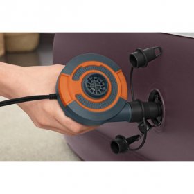 Ozark Trail Sidewinder 4" HIGH AC Electric Air Pump Grey/Orange