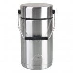 Ozark Trail 47oz Vacuum-sealed Stainless Steel Food Jar With 2 Pla