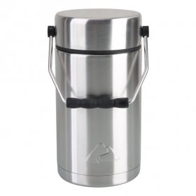 Ozark Trail 47oz Vacuum-sealed Stainless Steel Food Jar With 2 Pla