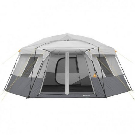 Ozark Trail 17' x 15' Person Instant Hexagon Cabin Tent,Sleeps 11