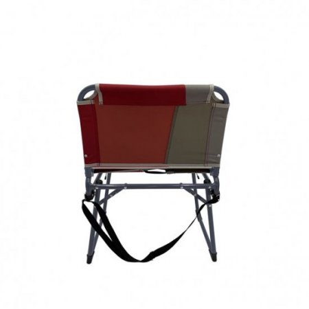 Ozark Trail Anywhere Stadium Seat,Red and Grey,Adult