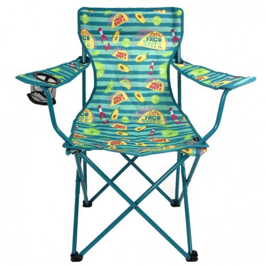 Ozark Trail Taco Camping Chair for Outdoor,Steel